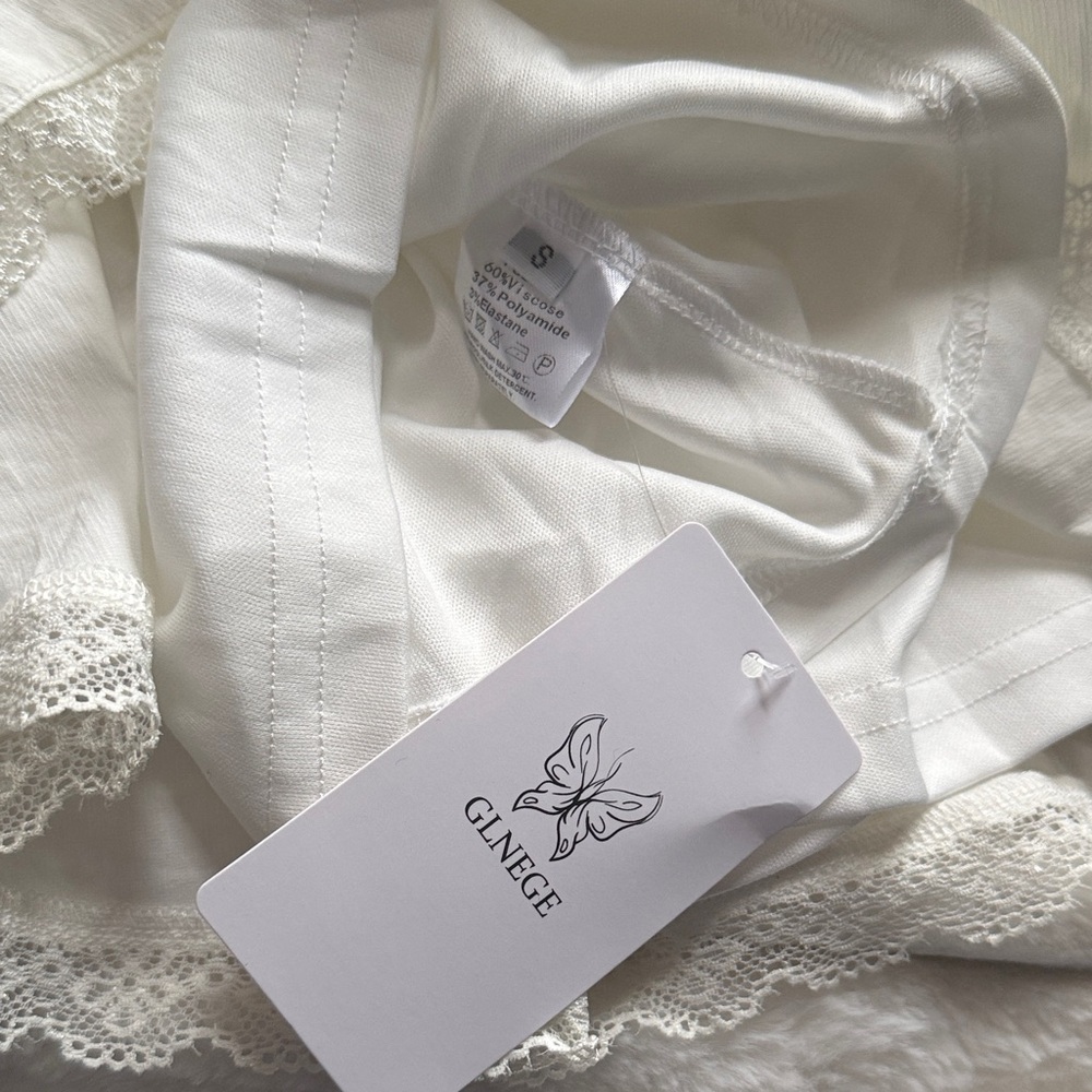 Amazon Women's White Mini Dress - Picture 4 of 4